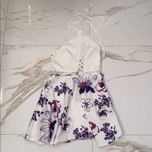 Halter top summer dress